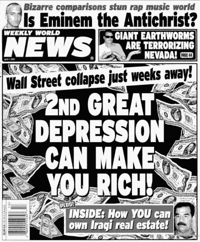 Weekly World News, 2003-04-01