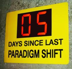 paradigmshift Posted Up: Paradigm Shift