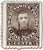 Connell Stamp (Scott #5)