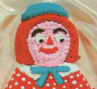 Freaky Raggedy Andy cake